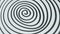 Hypnosis visualisation conept endless spiral rotation