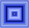 Hypnotic colored blue purple squares