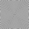 Hypnotic Spiral Background. Vinyl Grooves. Optical Illusion.