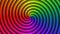 Hypnotizing gradient color whirlpool spiral transition animation