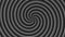 Hypnotizing grey whirlpool spiral transition animation
