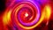 Hypnotizing looping background multicolored gradient spiraling rotates