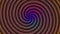 Hypnotizing Red Cyan Gradient whirlpool spiral transition animation