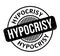 Hypocrisy rubber stamp