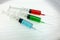 Hypodermic syringe