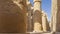 Hypostyle hall in the Karnak temple of Luxor.