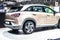 Hyundai Nexo, Hydrogen Fuel Cell powered crossover SUV, Brussels Motor Show, Nexo has range of 800km produced by Hyundai