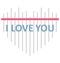 I adore you Isolated Vector Icon that can be easily modified or edit