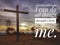 I can do all things through Christ who strengthens me with sunset background design for Christianity.