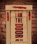 I am the Door, Christian Bible lettering
