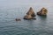 I Due Fratelli  Two brothers are a group of rocks located in the municipality of Vietri sul Mare, in the province of Salerno