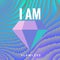 I Am Flawless Diamond Abstract Background