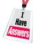 I Have Answers Badge Employee Expert Knowledge Help