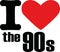 I love the 90s