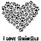 I love animals card