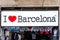 I love Barcelona souvenir shop.