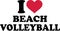 I Love Beach Volleyball