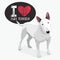 I Love Bull Terrier