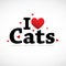 I Love Cats icon.