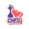 I love chess hand drawn lettering.