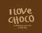 I love choco a delicious cure for a bad day