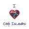 I love Cook Islands t-shirt design.