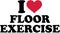I love floor exercise