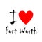 I love Fort Worth, logo