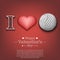 I love golf. Happy Valentines Day