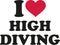 I love high diving