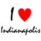I love Indianapolis, logo. Decorative background can be used for wallpapers, printing pictures