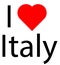 I love Italy