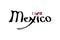 I love Mexico lettering template