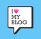 I love my blog bubble