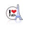 I Love Paris Label