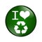 I love recycling button
