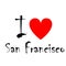 I love San Francisco, logo