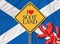 I love Scotland and Scotland flag