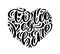 I love you on Italian Ti Voglio Bene. Black vector calligraphy lettering text in form of heart. Holiday quote design for