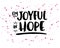 I`m Joyful in Hope