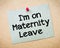 I\'m on Maternity Leave Message