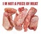 I m not a piece of meat concept design