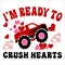 I\\\'m Ready To Crush Hearts, 14 February typography design