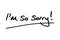 I`m So Sorry