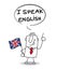 I speak english