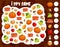 I spy game, Thanksgiving harvest and autumn items