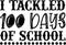 I Tackled 100 Days Of School