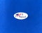 I Voted Election Sticker On Blue Cotton Shirt