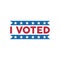 I voted lettering with stars frame