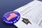 `I Voted By Mail` sticker and Absentee Voter Application Vote by Mail Form